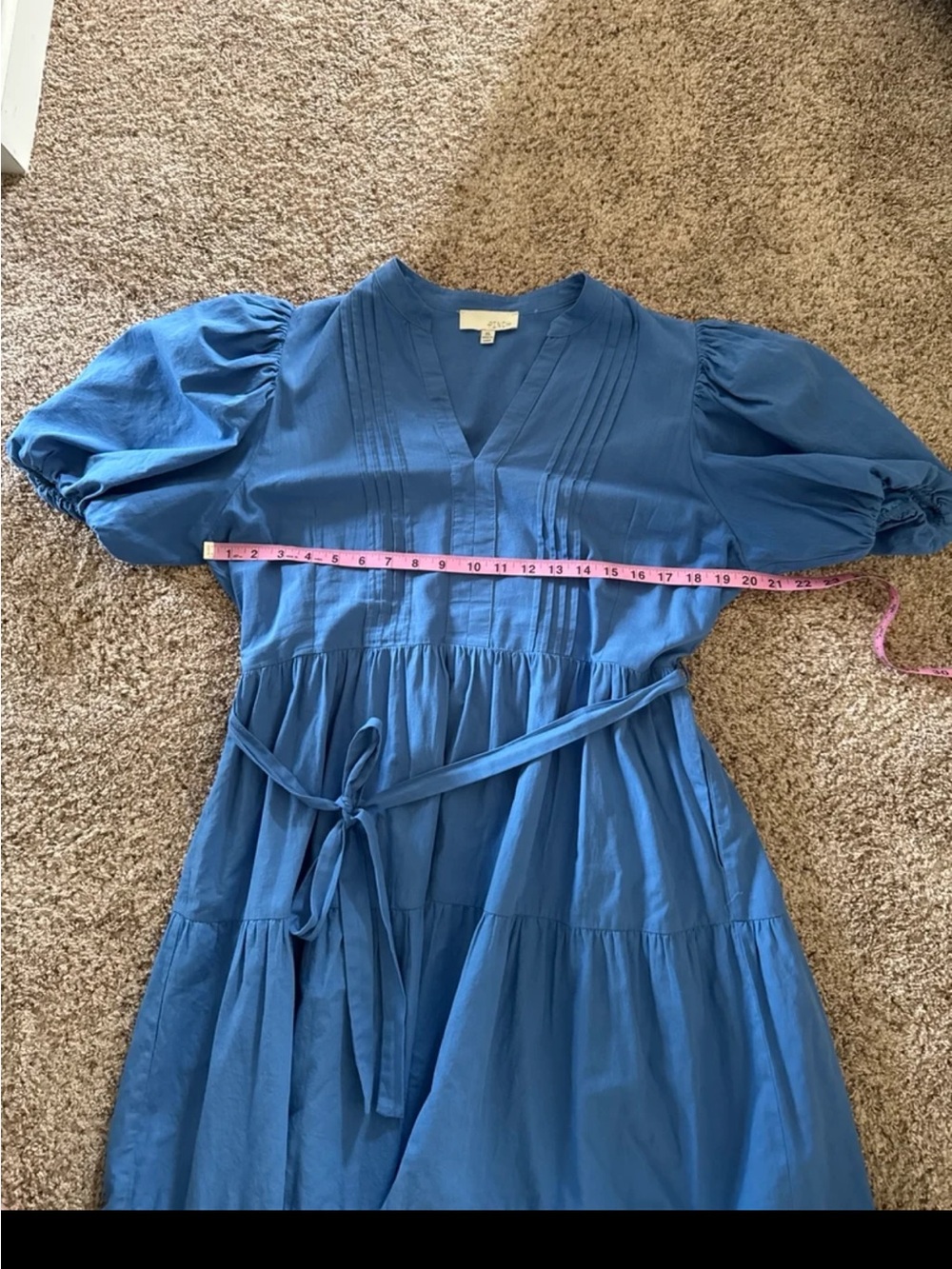 Pinch: On Our Mind Blue Midi Dress size XL - Picture 11 of 12